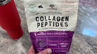 Collagen Peptides Powder Naturally Sourced Hydrolyzed Collagen Powder Review [upl. by Margie928]