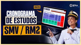 CRONOGRAMA DE ESTUDO QUE EU USEI PARA SER 1º LUGAR NO CONCURSO SMV  RM2  MARINHA [upl. by Brindell]