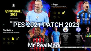 PES 2021  OPTION FILE JAN UPDATE 2023  PS4 PS5 PC Easy  Download and Installation  fantastic [upl. by Selina485]