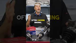 Why Lifted Vehicles Need Xtended Travel™ CV Axles vehicleperformance liftedtrucks truck trucks [upl. by Nossila]