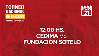 Cedima vs Sotelo  Primera División Basquet Adaptado Nacional [upl. by Levesque611]