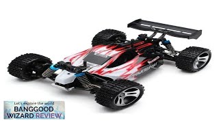 Wltoys A959 RC Car 118 24G 4WD Vehicles Models Off Road Truck Review [upl. by Shanie747]