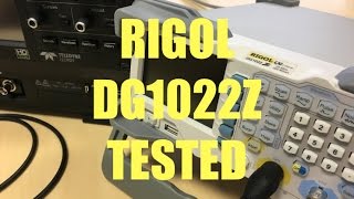 RIGOL DG1022Z 25MHz Generator  Tested [upl. by Nailliw]