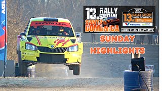 Rally Show Santa Domenica 2023  RACEDAY HIGHLIGHTS  FlatOut Action amp Mistakes [upl. by Nomled]