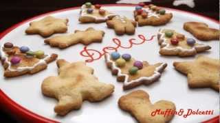 Dolci Idee per Natale  Biscotti al Miele  La Ricetta [upl. by Denby384]