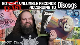 20 LEAST Valuable LPs According To Discogs [upl. by Anitirhc]