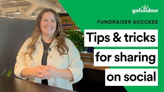 How to share your GoFundMe fundraiser on social media [upl. by Forta]