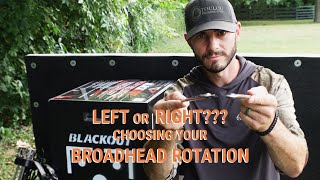 How To Choose Your Broadhead Rotation  Toulou Broadhead Co [upl. by Cirderf952]