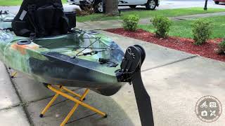 DIY Retractable Kayak Skeg [upl. by Oibirot129]