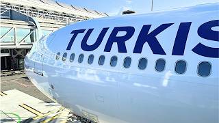 TURKISH AIRLINES AIRBUS A330300 Economy  Nice  Istanbul  Flight Review [upl. by Yllus824]