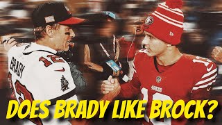 Tom Brady gives honest assessment of 49ers Brock Purdy amp doesn’t seem super high on Niners QB 🧐 [upl. by Peri]