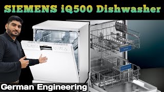 siemens dishwasher demo  siemens 13 place dishwasher  siemens iq500 dishwasher review  dishwasher [upl. by Tella]