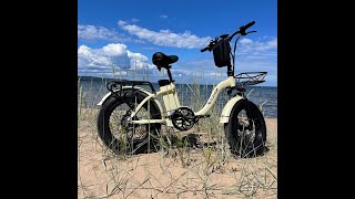 Presentation av marknadens mest prisvärda elcykel för kvinnor med stark motor  GHOSTRIDE 750W Dam [upl. by Crespo260]