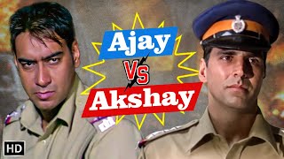 Ajay VS Akshay  Best Action Scenes  Zulmi  Khakee  Ajay Devgan Akshay Kumar  HD [upl. by Leopoldeen]