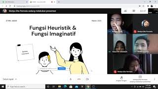 Fungsi Heuristik amp Imaginatif Bahasa Indonesia dari Kelompok 8 [upl. by Anikahs328]