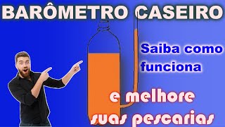 FUNCIONAMENTO DO BARÔMETRO CASEIRO COMO FUNCIONA [upl. by Caldeira]