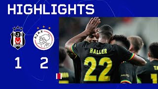 Haller is weer topscorer ⚽️⚽️  Besiktas  Ajax  UEFA Champions League [upl. by Keyte409]