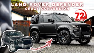 DEFENDER CRAZY TRANSFORMATION  voiturestudios defender90 bodykit landroverdefender110 [upl. by Osana]