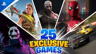 ALL 25 PlayStation Exclusives Coming in 2022 and beyond [upl. by Ymorej]