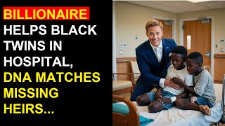 BILLIONAIRE helps BLACK TWINS in hospital DNA matches missing HEIRS [upl. by Hultin370]