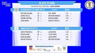 Blackheath CC Kent 1st XI v Banstead CC 1st XI [upl. by Ruscher]