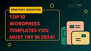 Top 10 WordPress Templates You Must Try in 2024 [upl. by Eissahc619]