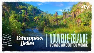 NouvelleZélande  voyage au bout du monde  Échappées belles [upl. by Enaitsirhc]