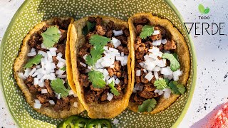 Online Cooking Class Recording Vegan Carne Asada Tacos Recipe [upl. by Lieno417]