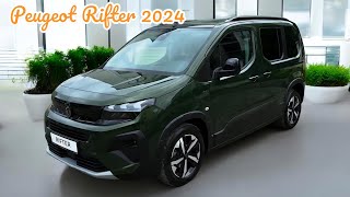 New Peugeot Rifter 2024 Interior and Exterior Details [upl. by Bartlett]