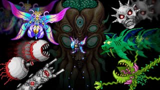 All Bosses Terraria Montage [upl. by Gile]