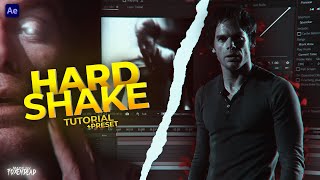 Hard shake tutorial on After Effects Preset [upl. by Jacquie]