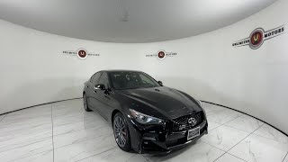 2023 INFINITI Q50 RED SPORT 400 Westfield Noblesville Hortonville Carmel Anderson IN [upl. by Negiam]