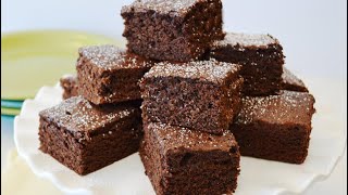 How To Make The BEST Cakey Brownies  Easy One Bowl Brownie Recipe [upl. by Graf]