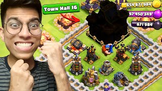 i am going to RUSH my Town Hall 16 Clash of Clans [upl. by Ynaffyt]