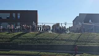 Tomah Middle School Band Cranfest Parade Practice 9252024 [upl. by Dougald]