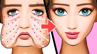 12mins Full Face Lift Massage For Beginners Get Younger Glowing Skin AntiAging [upl. by Antoinetta]