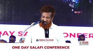 Moosa Talapady One Day Salafi Conference  Abrar Nagara Talapady [upl. by Yrrag]