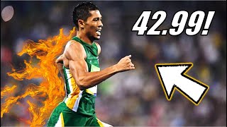 The UNBREAKABLE 400 Meter WORLD RECORD  The Untold Story Of Wayde Van Niekerks UNTOUCHABLE Race [upl. by Cal]