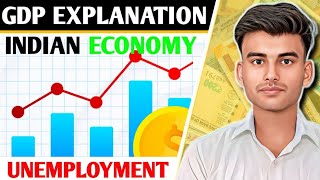 GDP amp GNP In Hindi Explanation Rupesh Yadav Employment GDP Types India Position In PPP amp GDP [upl. by Edris]