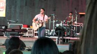 Darren Criss quotGranger Dangerquot at Six Flags Fiesta Texas [upl. by Mario]