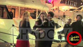 Salma Hayek at a party with husband in Cannes and action [upl. by Daphie]