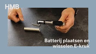 Instructievideo  Batterijwissel Ekruk  HMB [upl. by Ferrigno]