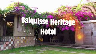 Balquisse Heritage Hotel 4KBali Indonesie [upl. by Ahsram]