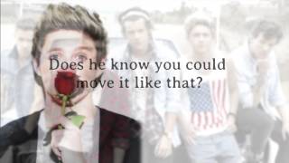 One Direction  Does He Know Lyrics  Pictures HD [upl. by Intruoc]