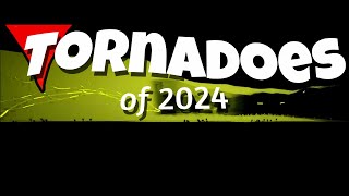 Tornadoes of 2024 Pecos Hank intro recreation Roblox Twisted Edition [upl. by Innavoig]