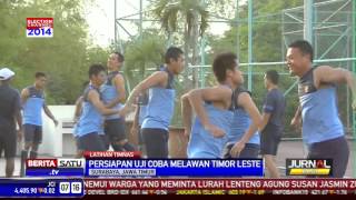 Timnas Senior Berlatih Jelang Pertandingan Kontra Timor Leste [upl. by Cilegna]