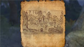 Shadowfen Treasure Map IV Location Elder Scrolls Online [upl. by Coheman]