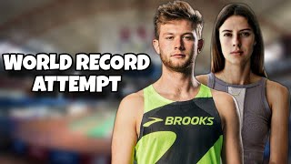 Josh Kerr amp Yaroslava Mahuchikh at 2024 Millrose Games  Track And Field [upl. by Pyotr]