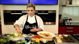 Rozanne Stevens Halloumi Salad with Glenisk Organic [upl. by Enotna]