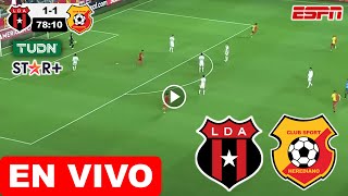 Alajuelense vs Herediano EN VIVO donde ver y a que hora juega LDA vs Herediano Copa Concacaf 2023 [upl. by Anetta]